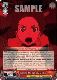 Turning the Tables, Momo - DANDADAN - Weiss Schwarz card
