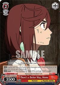 There's a Better Way, Momo - DANDADAN - Weiss Schwarz card