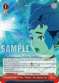 Her "Chakra" Has Opened Up! - DANDADAN - Weiss Schwarz card