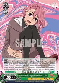Pretty Girl Wrapped in Kindness, Aira - DANDADAN - Weiss Schwarz card