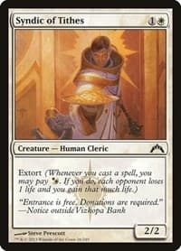 Syndic of Tithes - Gatecrash - Magic: The Gathering card