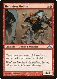 Hellraiser Goblin - Gatecrash - Magic: The Gathering card