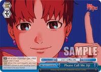 Please Call Me Jiji (RRR) - DANDADAN - Weiss Schwarz card