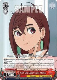 Ain't She Super Cute! Momo (RRR) - DANDADAN - Weiss Schwarz card