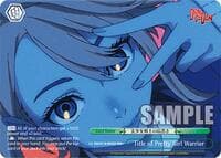 Title of Pretty Girl Warrior (RRR+) - DANDADAN - Weiss Schwarz card