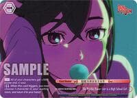 The Psychic Power User is a High School Girl (RRR+) - DANDADAN - Weiss Schwarz card