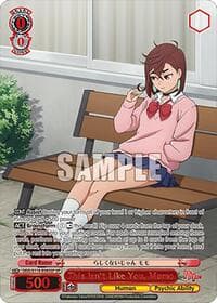 This Isn't Like You, Momo (SP) - DANDADAN - Weiss Schwarz card
