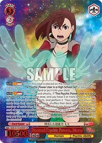 Bloomed Psychic Powers, Momo (SP) - DANDADAN - Weiss Schwarz card