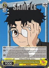 Strategic Lunchtime Meeting, Okarun (SR) - DANDADAN - Weiss Schwarz card