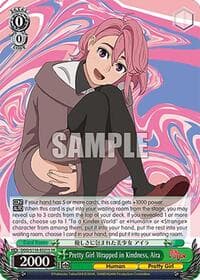 Pretty Girl Wrapped in Kindness, Aira (SR) - DANDADAN - Weiss Schwarz card