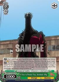 A Vow to Protect You, Acrobatic Silky (SR) - DANDADAN - Weiss Schwarz card