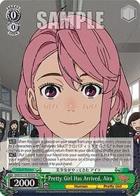 Pretty Girl Has Arrived, Aira (SR) - DANDADAN - Weiss Schwarz card