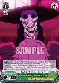 Warped Love, Acrobatic Silky (SR) - DANDADAN - Weiss Schwarz card