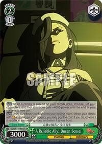 A Reliable Ally! Queen Sensei (SR) - DANDADAN - Weiss Schwarz card