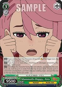 Mammoth-Happy, Aira (SR) - DANDADAN - Weiss Schwarz card