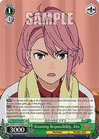 Assuming Responsibility, Aira (SR) - DANDADAN - Weiss Schwarz card