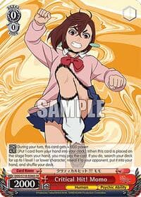 Critical Hit! Momo (SR) - DANDADAN - Weiss Schwarz card