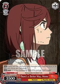There's a Better Way, Momo (SR) - DANDADAN - Weiss Schwarz card