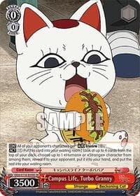 Campus Life, Turbo Granny (SR) - DANDADAN - Weiss Schwarz card