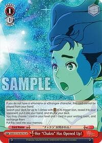 Her "Chakra" Has Opened Up! (SR) - DANDADAN - Weiss Schwarz card