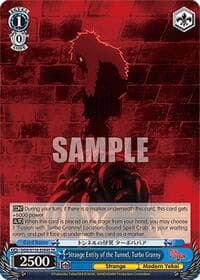 Strange Entity of the Tunnel, Turbo Granny (SR) - DANDADAN - Weiss Schwarz card