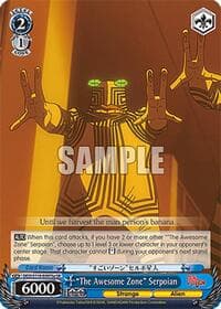 "The Awesome Zone" Serpoian (A) (SR) - DANDADAN - Weiss Schwarz card