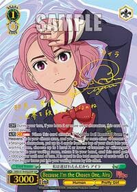Because I'm the Chosen One, Aira (SSP) - DANDADAN - Weiss Schwarz card