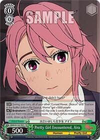 Pretty Girl Encountered, Aira - DANDADAN - Weiss Schwarz card