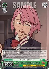 Pretty Girl Granting Dreams, Aira - DANDADAN - Weiss Schwarz card