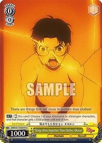Things More Important Than Clothes, Okarun - DANDADAN - Weiss Schwarz card