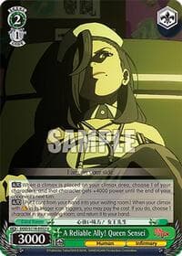 A Reliable Ally! Queen Sensei - DANDADAN - Weiss Schwarz card