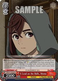 A Lead on the Balls, Momo - DANDADAN - Weiss Schwarz card