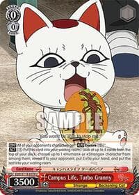 Campus Life, Turbo Granny - DANDADAN - Weiss Schwarz card