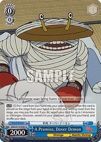 A Promise, Dover Demon - DANDADAN - Weiss Schwarz card