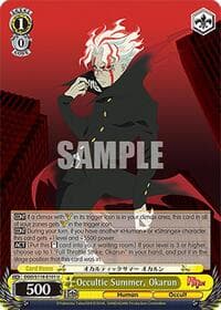 Occultic Summer, Okarun - DANDADAN - Weiss Schwarz card