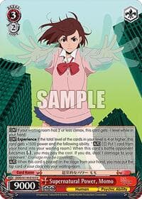 Supernatural Power, Momo - DANDADAN - Weiss Schwarz card