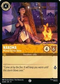 Nakoma - Waiting Out the Storm - Winterspell - Disney Lorcana card