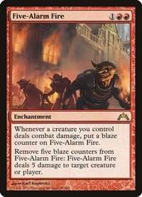 Five-Alarm Fire - Gatecrash - Magic: The Gathering card