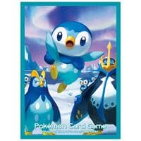 Pokemon TCG: Pokemon Center Japan: Piplup & Potaishi & Empoleon (64 Pack) - Pokemon International Card Sleeves - Card Sleeves card