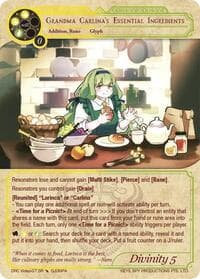 Grandma Carlina's Essential Ingredients - Descent into the Raven's Catacombs - Force of Will card