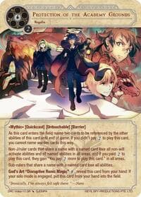 Protection of the Academy Grounds - Descent into the Raven's Catacombs - Force of Will card