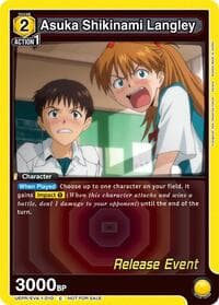 Asuka Shikinami Langley (010) - UE15BT: Evangelion: New Theatrical Edition Release Event Cards - Union Arena card