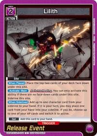 Lilith - UE15BT: Evangelion: New Theatrical Edition Release Event Cards - Union Arena card