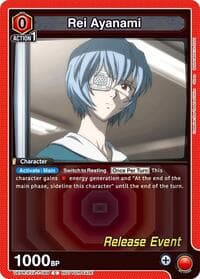Rei Ayanami (069) - UE15BT: Evangelion: New Theatrical Edition Release Event Cards - Union Arena card