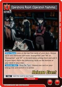 Operations Room (Operation Yashima) - UE15BT: Evangelion: New Theatrical Edition Release Event Cards - Union Arena card