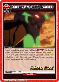 Dummy System Activation - UE15BT: Evangelion: New Theatrical Edition Release Event Cards - Union Arena card
