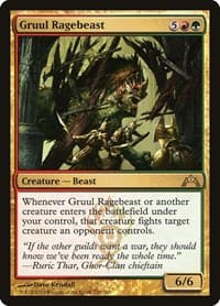 Gruul Ragebeast - Gatecrash - Magic: The Gathering card