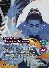 Dorian Storm, Charming Minstrel - UniVersus Promos - UniVersus card