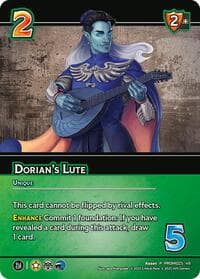 Dorian's Lute - UniVersus Promos - UniVersus card