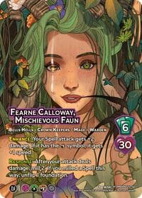 Fearne Calloway, Mischievous Faun - UniVersus Promos - UniVersus card